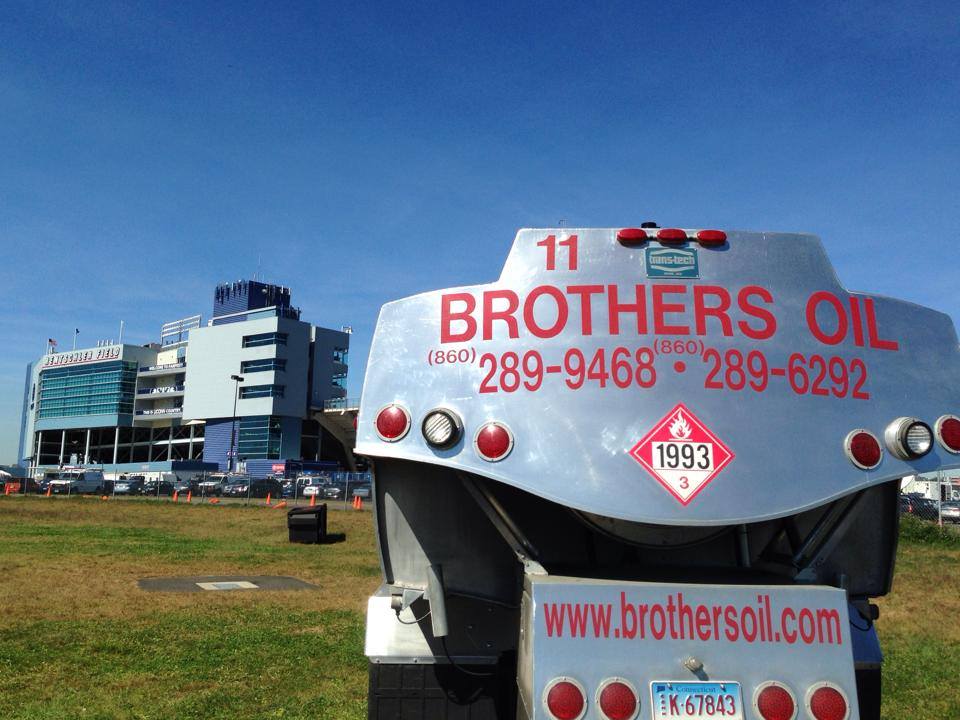 Brothers Oil heating oil truck